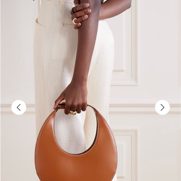 Staud half moon bag Elegant Brown Women's Bag. - Picture 16 of 16